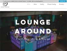 Tablet Screenshot of loungearound.net